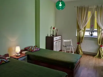Łóżko lub łóżka w pokoju w obiekcie Apartamenty Silver Premium