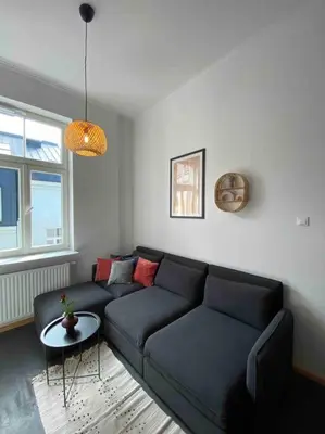 Część wypoczynkowa w obiekcie Apartament Stara Praga 1