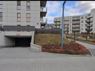 Budynek, w którym mieści się apartament