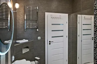 Łazienka w obiekcie Siedmiogrodzka 7 Serviced Apartments by P&O