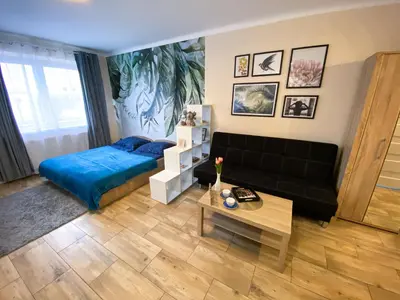 Część wypoczynkowa w obiekcie Mokka Apartament - Metro 5 min - Self check-in - WiFi