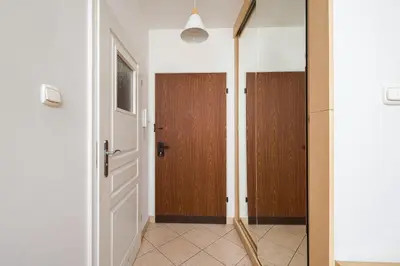 Plan piętra w obiekcie Metro Młynów Pleasant Apartament by BookingHost