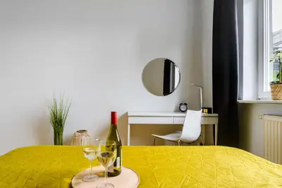 Łóżko lub łóżka w pokoju w obiekcie Lumina 3 bedrooms apart near the Warszawa Zahodnia