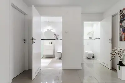 Łazienka w obiekcie Lumina 3 bedrooms apart near the Warszawa Zahodnia