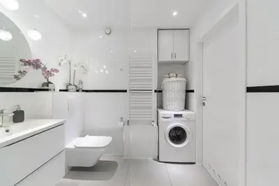 Łazienka w obiekcie Lumina 3 bedrooms apart near the Warszawa Zahodnia