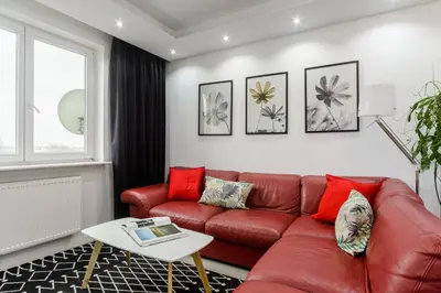 Część wypoczynkowa w obiekcie Lumina 3 bedrooms apart near the Warszawa Zahodnia