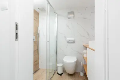 Łazienka w obiekcie Mezzanine Studio Lwowska Śródmieście by Noclegi Renters