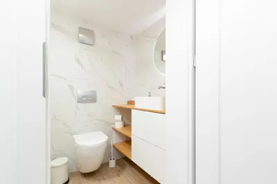 Łazienka w obiekcie Mezzanine Studio Lwowska Śródmieście by Noclegi Renters