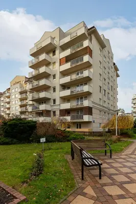 Budynek, w którym mieści się apartament