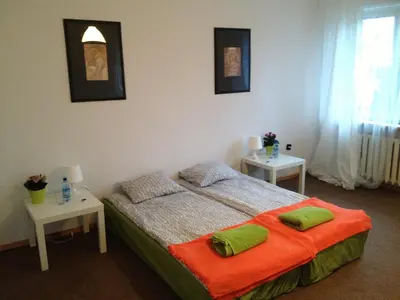 Łóżko lub łóżka w pokoju w obiekcie Place4Us