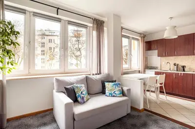 Plan piętra w obiekcie Przytulny i cichy apartament blisko centrum