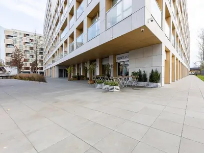 Budynek, w którym mieści się aparthotel