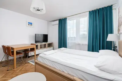 Telewizja i/lub zestaw kina domowego w obiekcie ShortStayPoland Darwina (B9)