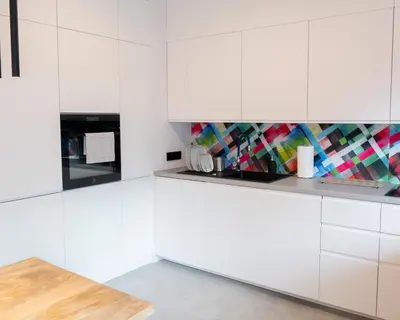 Kuchnia lub aneks kuchenny w obiekcie Hello!Apartments Przy Arkadii