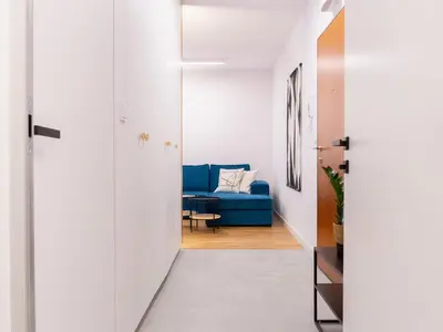 Część wypoczynkowa w obiekcie Hello!Apartments Przy Arkadii