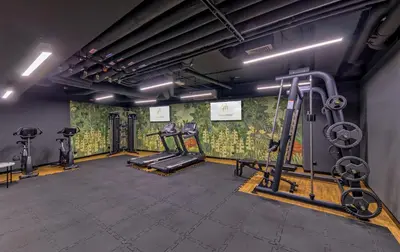 Centrum fitness w obiekcie Focus Hotel Premium Warszawa