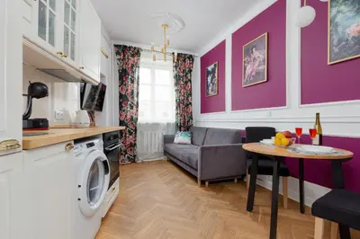 Kuchnia lub aneks kuchenny w obiekcie Apartament przy Placu Zamkowym by Noclegi Renters