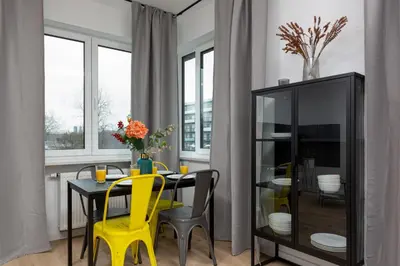 Plan piętra w obiekcie Artistic Żoliborz Apartments by Noclegi Renters