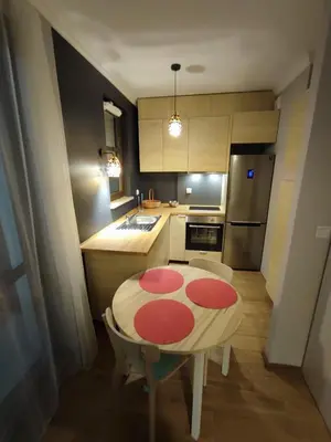 Kuchnia lub aneks kuchenny w obiekcie Apartamenty Wola