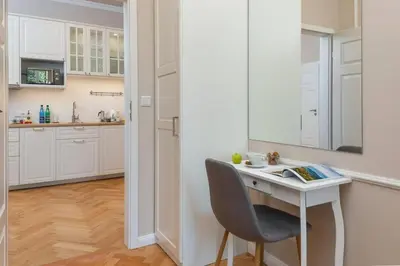 Kuchnia lub aneks kuchenny w obiekcie Apartamenty - MI HAPPY II