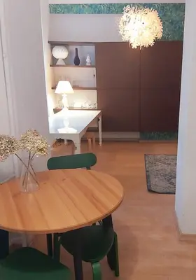 Część wypoczynkowa w obiekcie Apartament Koszykowa 1