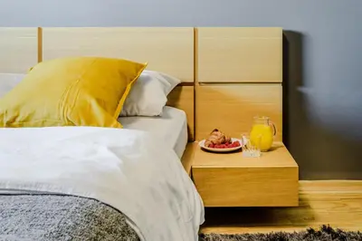 Łóżko lub łóżka w pokoju w obiekcie Apartament Ostrobramska - Praga Południe