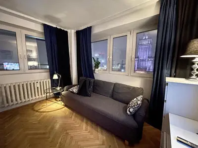 Część wypoczynkowa w obiekcie PLATINUM metro x2 WiFi 350 MBs Netflix HBO AppleTV
