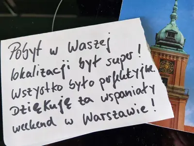 Plan piętra w obiekcie Warsaw City Break by Better Place