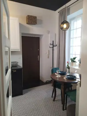 Kuchnia lub aneks kuchenny w obiekcie NDM Apartament