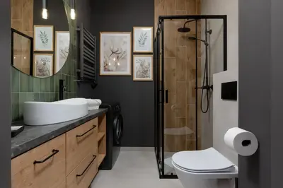Łazienka w obiekcie Studio Apartment Praga Targowa by Noclegi Renters
