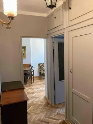 Plan piętra w obiekcie Beautiful Vintage Apartment in Old Mokotow District