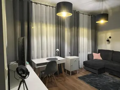 Część wypoczynkowa w obiekcie “ApartCalm - like at Home” – close to Subway
