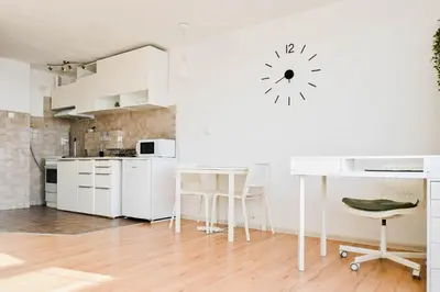 Kuchnia lub aneks kuchenny w obiekcie 15 min Stare Miasto D&A Apartments Darwina