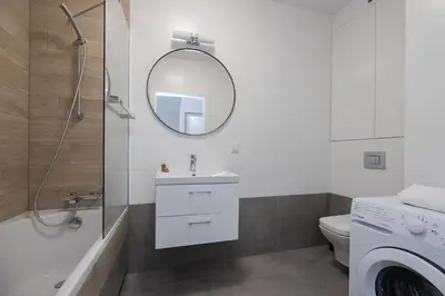 Łazienka w obiekcie ShortStayPoland Pohulanka (B84)