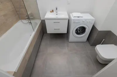 Łazienka w obiekcie ShortStayPoland Pohulanka (B85)