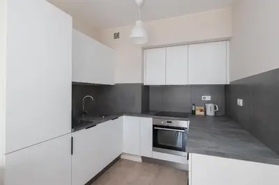 Kuchnia lub aneks kuchenny w obiekcie ShortStayPoland Pohulanka (B85)