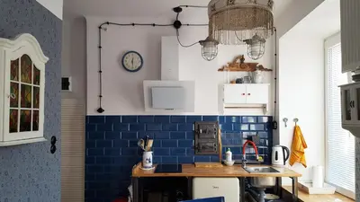 Kuchnia lub aneks kuchenny w obiekcie STUDIO KLIMAT PRAGA