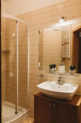 Łazienka w obiekcie ClickTheFlat Gdański Center Prestige Apart Rooms