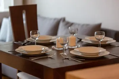 Plan piętra w obiekcie Kolorowy Gocław Apartment by Noclegi Renters