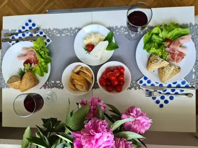 Jedzenie w apartamencie lub w pobliżu