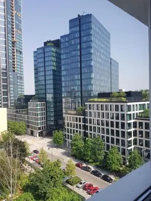 Budynek, w którym mieści się apartament