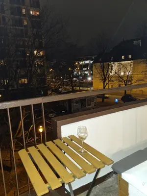 Balkon lub taras w obiekcie Metro Arsenał - 100 m od metra