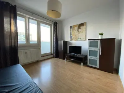 Telewizja i/lub zestaw kina domowego w obiekcie Apartamenty Łucka City