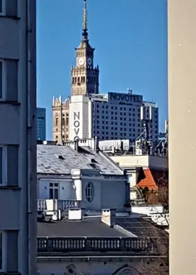 Budynek, w którym mieści się apartament