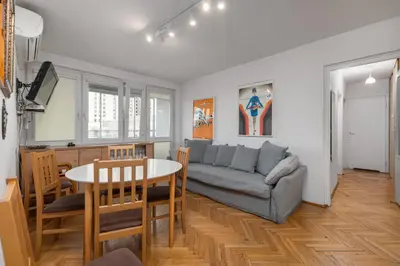 Część wypoczynkowa w obiekcie Apartament Emilii Plater by Your Freedom