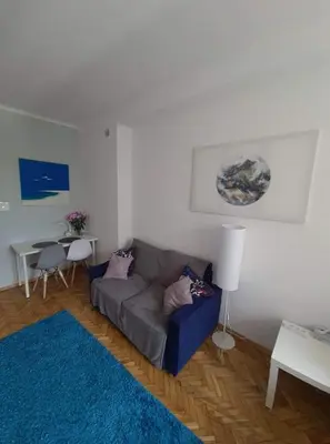 Część wypoczynkowa w obiekcie Apartament Waszyngtona