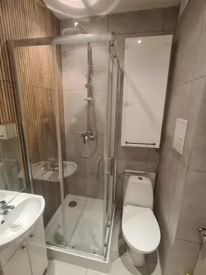 Łazienka w obiekcie Apartament Waszyngtona