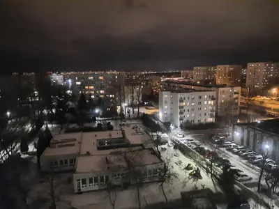 Widok na miasto Warszawa z tego apartamentu