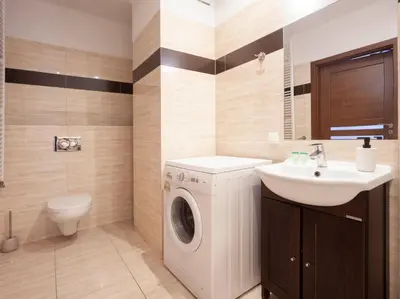 Łazienka w obiekcie Waw Apartamenty Wilanów Branickiego