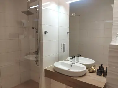 Łazienka w obiekcie Apartamenty Aleje Jerozolimskie